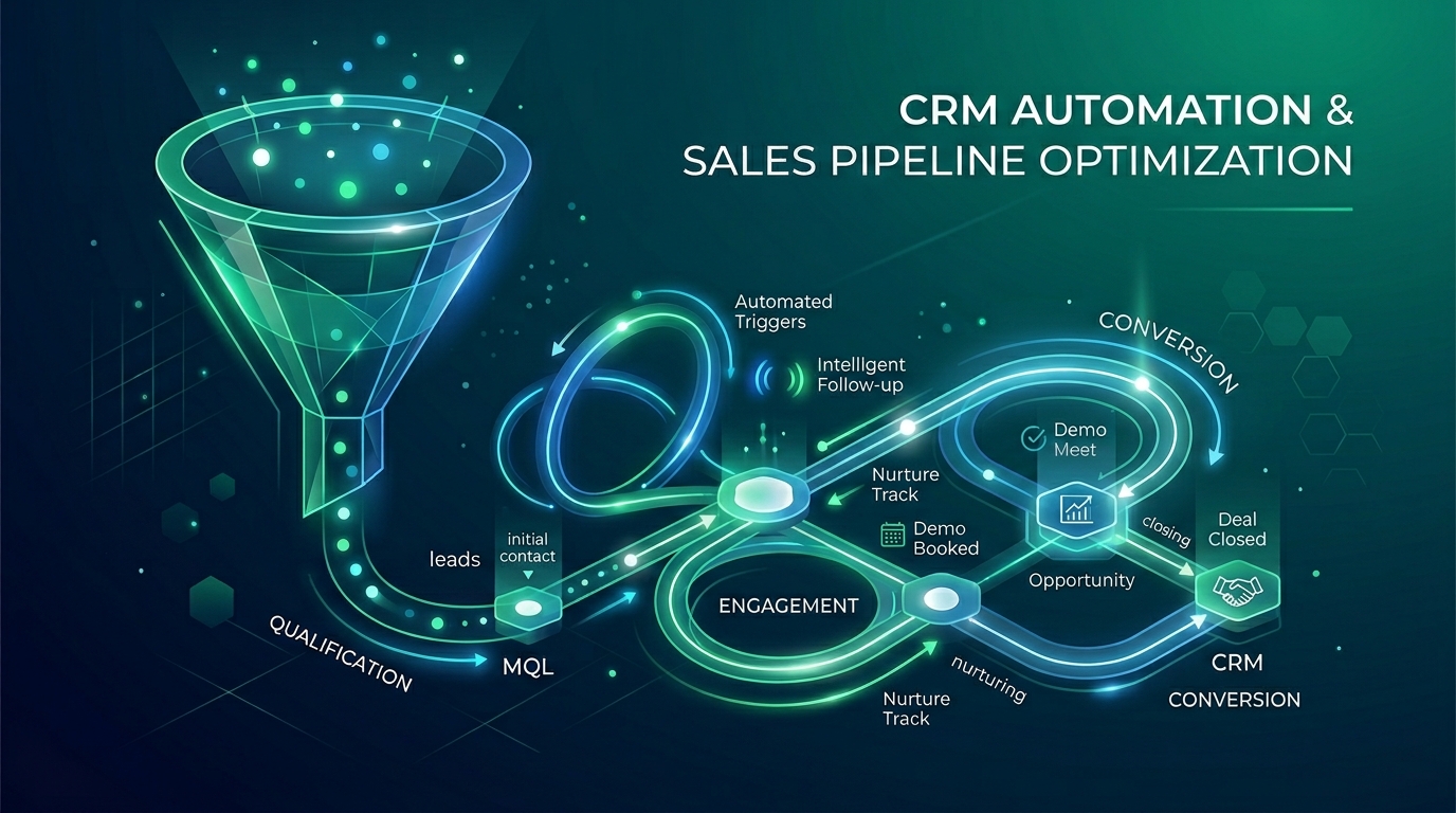 CRM Automation: How to Stop Losing Leads in Your Sales Pipeline
